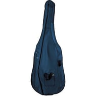 Glaesel Nylon Double Bass Canvas Bag Front Zipper - 1/4